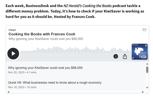 Cooking the Books podcast