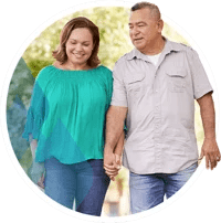 couple of person walking